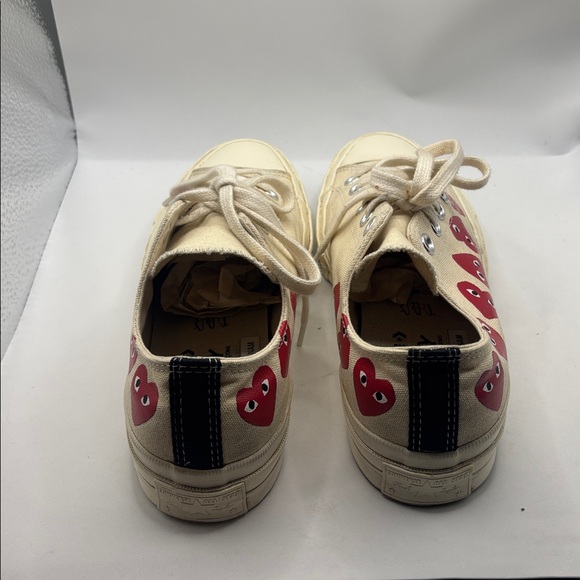 Converse CT All Star 70 Ox Comme des Garcons PLAY Multi-Heart White SZ M7/W9 - Picture 4 of 12